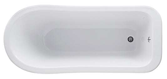 Hudson Reed Brockley Freestanding Bath with Corbel Leg Set (1700mm) - 