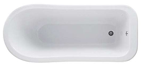 Hudson Reed Brockley Freestanding Bath with Corbel Leg Set (1700mm) - 