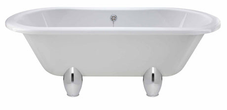 Hudson Reed Grosvenor Deacon Leg Set Freestanding Bath 1700mm x 745mm 