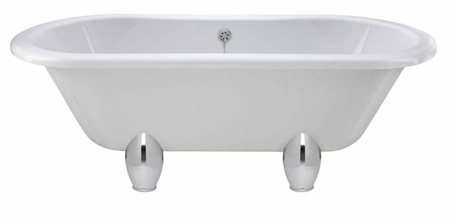 Hudson Reed Grosvenor Deacon Leg Set Freestanding Bath 1700mm x 745mm 