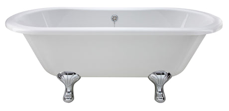Launde Abbey Double Ended Freestanding Bath Corbel Leg Set 1500mm - White