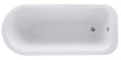 Launde Abbey Single Ended Freestanding Bath No Leg Set 1700mm - White