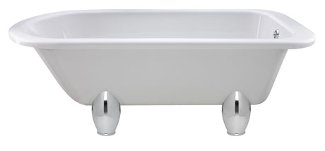 Launde Abbey Single Ended Freestanding Bath Deacon Leg Set 1700mm - White