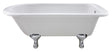 Launde Abbey Single Ended Freestanding Bath Corbel Leg Set 1700mm - White