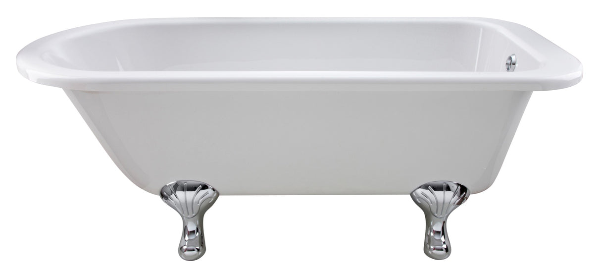 Launde Abbey Single Ended Freestanding Bath Corbel Leg Set 1700mm - White