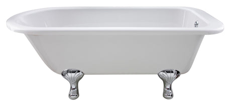 Launde Abbey Single Ended Freestanding Bath Corbel Leg Set 1700mm - White