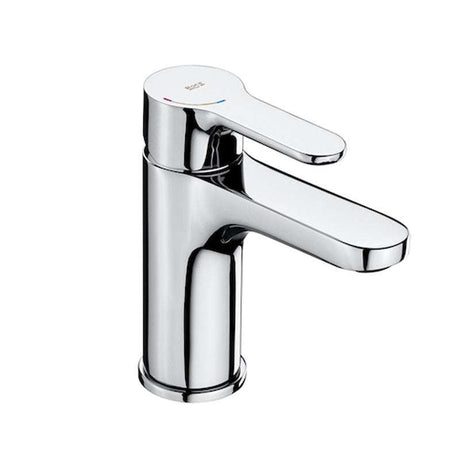 Roca L20 Cold Start Basin Mixer Tap without Pop-up Waste In Chrome - 5