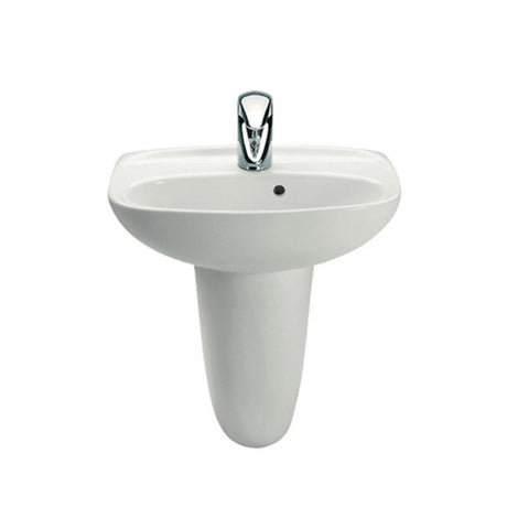 Roca Laura 1 Taphole  Wall Hung Cloakroom Basin - White - 325314005