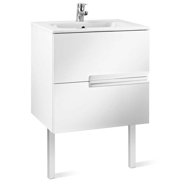 Roca Victoria-N Unik 2-Drawers Vanity Unit with Basin 600mm Wide 1 Tap