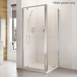 Roman Haven 900mm x 1900mm Chrome Side Panel - H3R9CS
