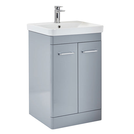 Scudo Rossini Floorstanding Unit 600mm x 800mm x 444mm - Pebble Grey - ROSSINI04