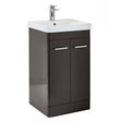 Scudo Rossini Floorstanding Unit 500mm x 800mm x 444mm - Wolf Grey - ROSSINI05