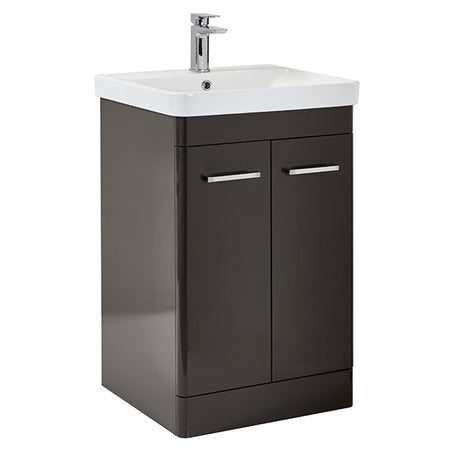Scudo Rossini Floorstanding Unit 600mm x 800mm x 444mm - Wolf Grey - ROSSINI06
