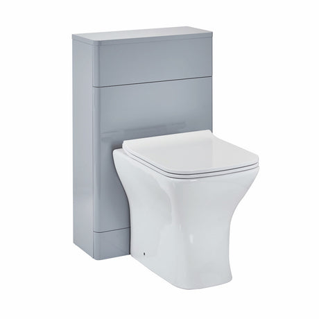 Scudo Rossini Floorstanding WC Unit 500mm x 800mm x 220mm - Pebble Grey - ROSSINI08