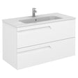 Royo Vitale Wall Unit 1000mm - Gloss White - RO122881