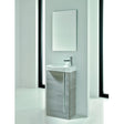 Royo Elegance Floorstanding Cloakroom Unit Pack - Sandy Grey - RO123429