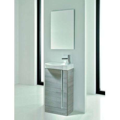 Royo Elegance Floorstanding Cloakroom Unit Pack - Sandy Grey - RO123429