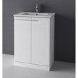 Royo Vitale Floor Standing Unit 600mm - Gloss White - RO22537