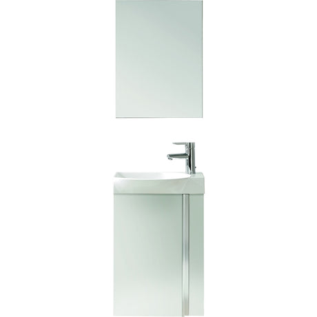 Royo Elegance Wall Hung Cloakroom Unit Pack - White - RO22910