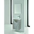 Royo Elegance Floorstanding Cloakroom Unit Pack - Sandy Grey - RO22914