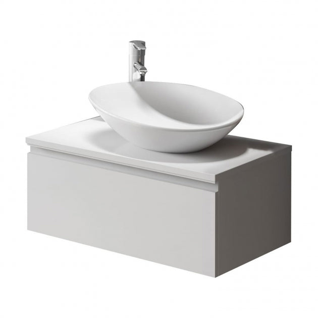 Royo Vida Worktop 800mm - Gloss White - RO124841