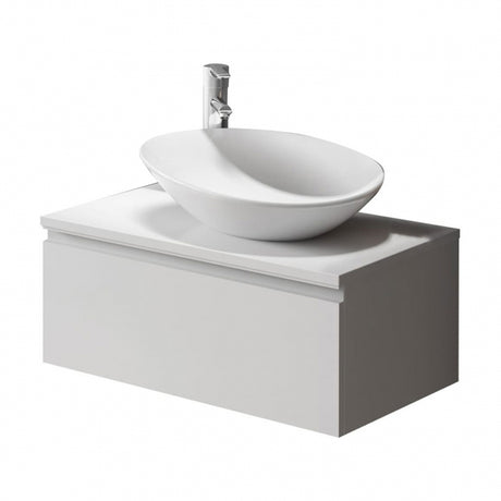 Royo Vida Worktop 800mm - Gloss White - RO124841