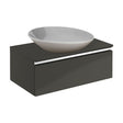 Royo Vida 1 Drawer Wall Unit 800mm - Anthracite - RO124822