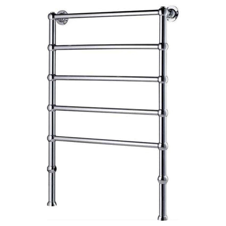 Radox Edwardian chrome traditional heated towel rail 1000mm x 700mm