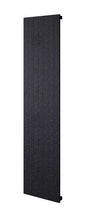 Radox Nova 1500mm H anthracite vertical designer radiator in sleek modern style