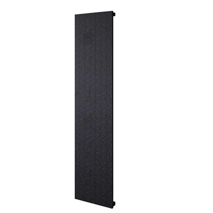 Radox Nova anthracite vertical designer radiator 1800mm high by 420mm wide
