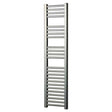 Radox Premier 1200mm H white flat straight heated towel rail for modern bathrooms