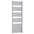 Radox Premier 1500mm H chrome heated towel rail with straight modern design