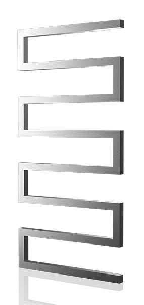 Radox Serpentine 1010mm chrome designer towel rail with modern serpentine design