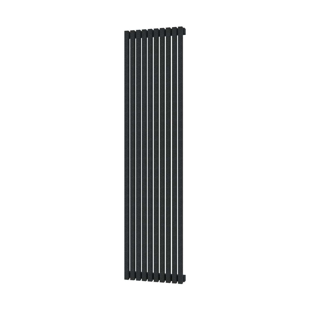 Radox Vertica D black pearl anthracite vertical designer radiator 1500mm high 535mm wide