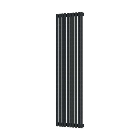 Radox Vertica D black pearl anthracite vertical designer radiator 1500mm high 535mm wide