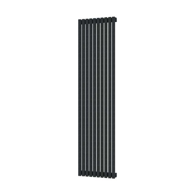 Radox Vertica D black pearl anthracite vertical designer radiator 1500mm high 535mm wide