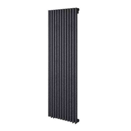 Radox Vertica D 1800mm H black pearl anthracite vertical designer radiator with contemporary style and durable build