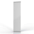 Radox Vertica D white designer vertical radiator 1800mm height 535mm width modern bathroom heating panel