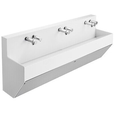 Armitage Shanks Contour 21 Splash Wall Hung Wash Trough 1500mm x 600mm - Light Grey - S0752W4
