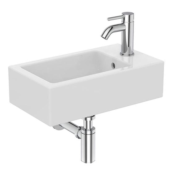 Armitage Shanks Edit S 1 Tap Hole Pedestal Basin 260mm - White - S080601