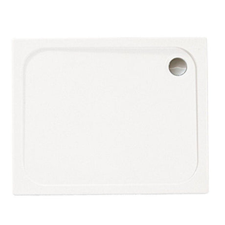 Merlyn Touchstone Anti Slip Rectangular Shower Tray Without Waste 1000 x 800mm - White - S118RTASTO