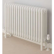 Supplies4Heat Cornel 600mm Height x 609mm Width White Horizontal 4 Column Radiator - CORN4C606013HW