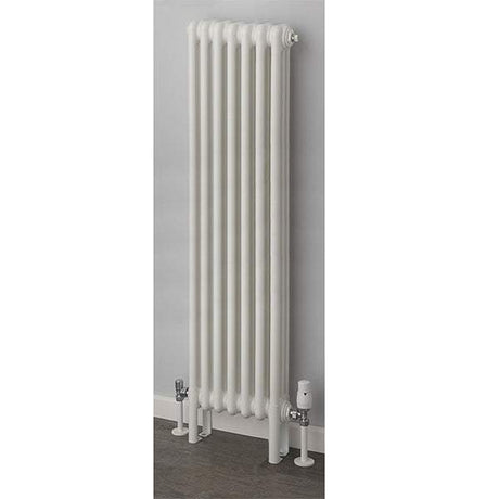 Supplies4Heat Cornel 1800mm Height x 339mm Width White Vertical 3 Column Radiator - CORN3C183307VW