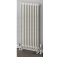 Supplies4Heat Cornel 1800mm Height x 519mm Width White Vertical 3 Column Radiator - CORN3C185111VW - TAP 'N' SHOWER