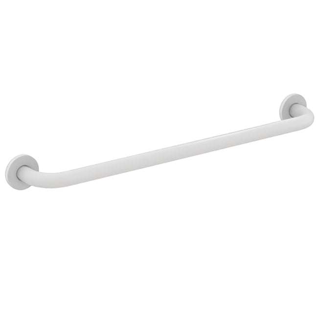 Armitage Shanks 800mm Length Contour 21 Straight White Grab Rail - S64