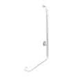 Armitage Shanks 900mm Length Contour 21 Angled RH White Shower Grab Rail - S6473AC