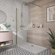 Scudo S8 Wetroom Shower Panel 900mm - Chrome - S8-WET900CHR