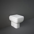 RAK Series 600 Rimless Back to Wall Pan - Alpine White - SE17AWHA