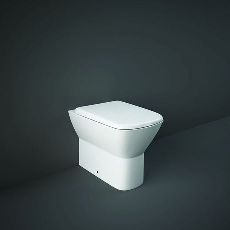 Rak Summit Back To Wall Pan - White - SUMBTWPAN