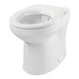 Twyford Sola Rimless Close Coupled Toilet Pan - Chrome - SA1968WH